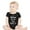 Black, variant on SJLDQY Baby Boy Rompers Short Sleeve Letter Prints Clothes Outfit Black 9-12 Months
