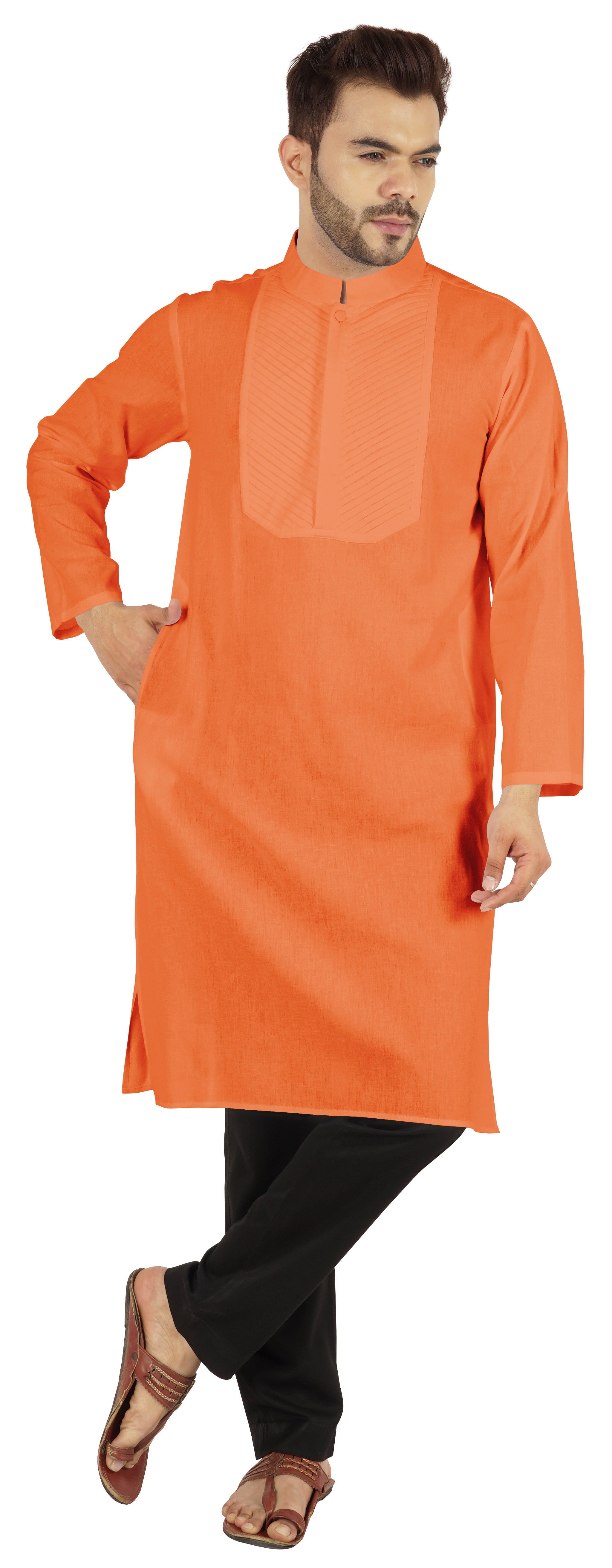 Details about   New Mandarin Collar Men Dupion Silk Kurta Pajama Set Indian Ethnic Wear 