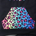 thumbnail image 5 of Popshion Toddler Girls Leopard Print Sweatshirt Top With pockets and Bow Leggings Set 4-5T, 5 of 7