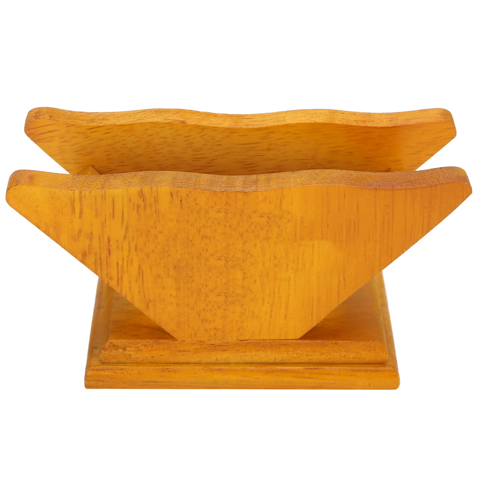 Coffee Filter Paper Rack, Filter Paper Filter Paper Container, Coffee Accessory VShaped Wooden