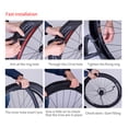 thumbnail image 3 of 2PCS Inner Tubes Bike Tubes Butyl Road Bike Inner Tyres SchraderPresta Valve Tubes Replacement, 3 of 5