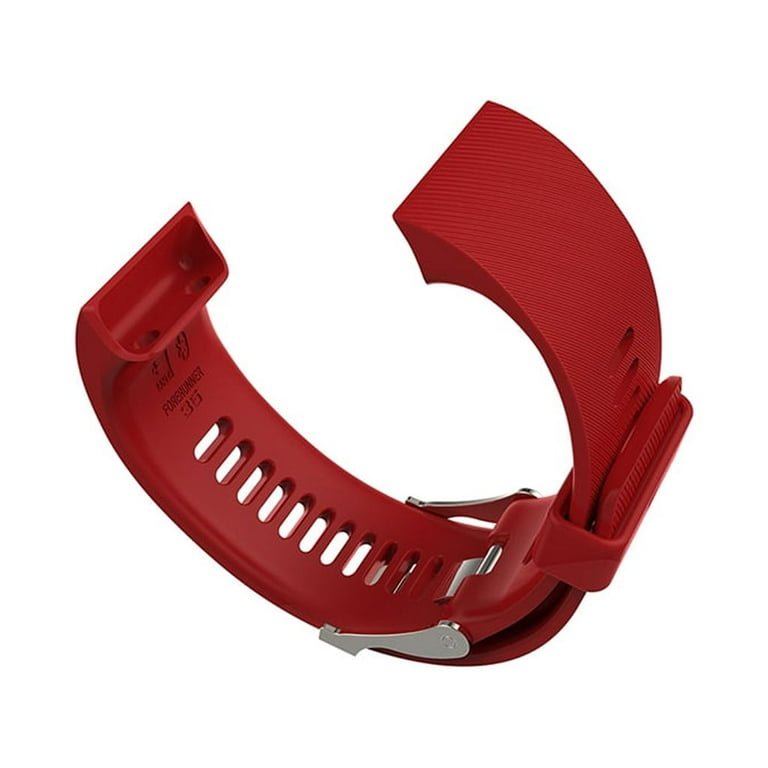 Bracelet pour montre connectée Dragonne Sport en silicone Garmin Foreruuner  35 Rose pâle