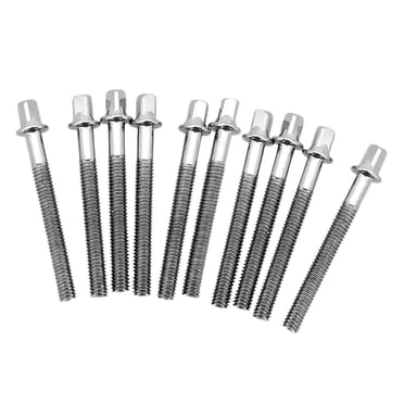 GUOOL 10 Pieces Drum Tight Screw Percussion Parts Musical Instrument Accessory Tension 6mmx60mm