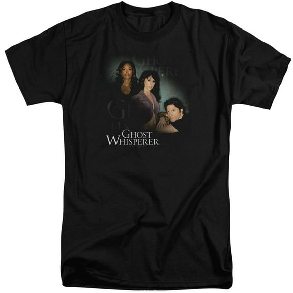 Ghost Whisperer Diagonal Cast Adult Tall T-Shirt Black