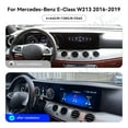 thumbnail image 3 of SNATEEN Dual 12.3 inch Carplay Screen/Radio/Multimedia Player for Mercedes-Benz E-Class W213 2016-2019 Car Navigation/GPS Upgrade Headunit Android Display 1080P Touch Screen Receiver Replace System, 3 of 13