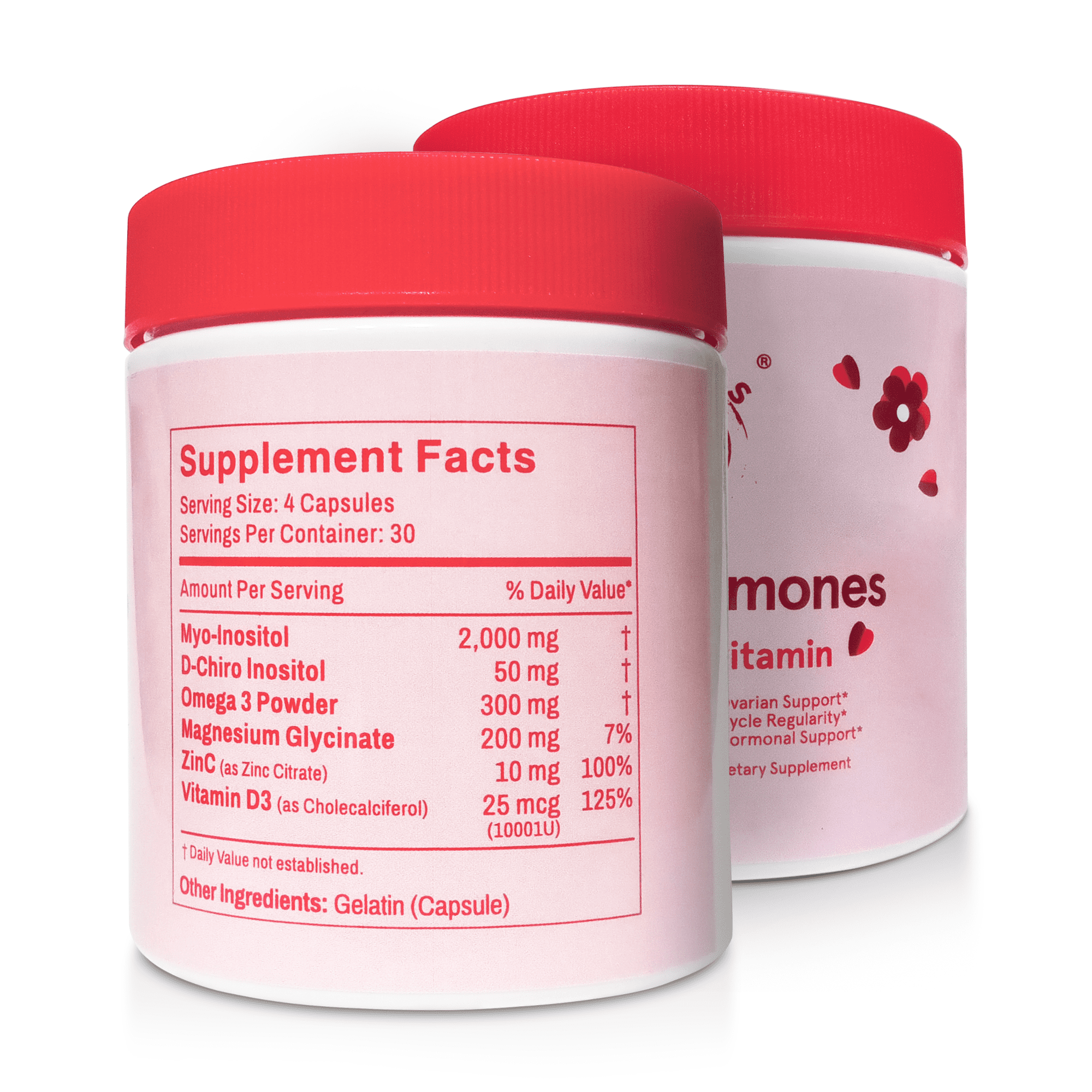 Mr Ros Happy Hormones PCOS Multivitamin Capsules, 60 Count