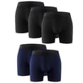 thumbnail image 6 of 5PK Performance Men's Boxer Briefs Polyester Underwear Size Small, Medium, Large, XL & XXL, 6 of 11