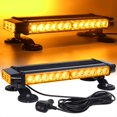 thumbnail image 1 of Barra de luces estroboscópicas LED LINKITOM de 30 LED ámbar con base magnética, 1 of 8