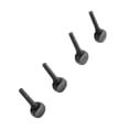 thumbnail image 5 of 4Pcs Violin Tuning Peg Portable Fine Appearance Wood Violin Peg Replacement Black M00592, 5 of 8