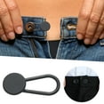 thumbnail image 5 of 1Pc Plastic Extenders for Jeans, Pants Waist Button Extender Fantastic Extender for All Trousers and Shirts for Men and Women No Sewing Instant Waistband Extension 1-1.4 Inches(Black,0.7x0.3"), 5 of 8
