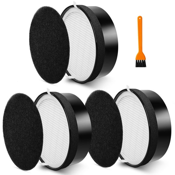 Colorfullife 3 Pack LV-H132 Replacement Filter Compatible with LEVOIT LV-H132 Air Purifier Filter Replacement, H13 True HEPA Filter, Activated Carbon Filter, Pre Filters, Part # LV-H132-RF