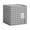 Gray, variant on Stackable Cloth Storage Box with Window, 11.8" Cube Organizer Drawer for Home & Office, Non-Woven Fabric