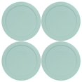 thumbnail image 1 of Pyrex 7201-Pc Round 4 cup Storage Lid for glass Bowls (4, Muddy Aqua), 1 of 1