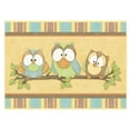 thumbnail image 1 of Who's Hoo Owl Memory Foam Bathroom Rug, 1 of 1