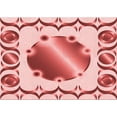 thumbnail image 1 of Ahgly Company Machine Washable Indoor Rectangle Transitional Lava Red Area Rugs, 5' x 8', 1 of 7