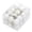 White, variant on White Plastic Christmas Shatterproof Hanging Ball Ornaments, 24 Count (1.6")