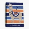 Llama Personalized Spiral Notebook