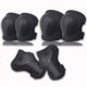 thumbnail image 1 of Conjunto de seis piezas de equipo de protección para patinaje sobre ruedas para niños, casco deportivo, equipo de protección para patineta, rodilleras y coderas., 1 of 5