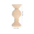 thumbnail image 3 of Miangastore 4pcs Solid Wood Small Arch Bridge Decorative Baluster For Home Furnishing Decorations Entry Table Decor Coffee Table Decoration, 3 of 9