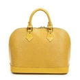 thumbnail image 5 of Pre-Owned Louis Vuitton Yellow Alma PM Handbag Epi, 5 of 8