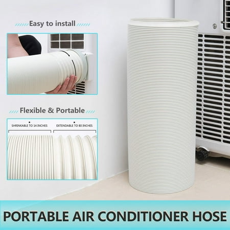 

Kitchen Utensils & Gadgets WMYBD Universal Portable Air Conditioner Hose 5.9 Inch Diameter with Clockwise Thread