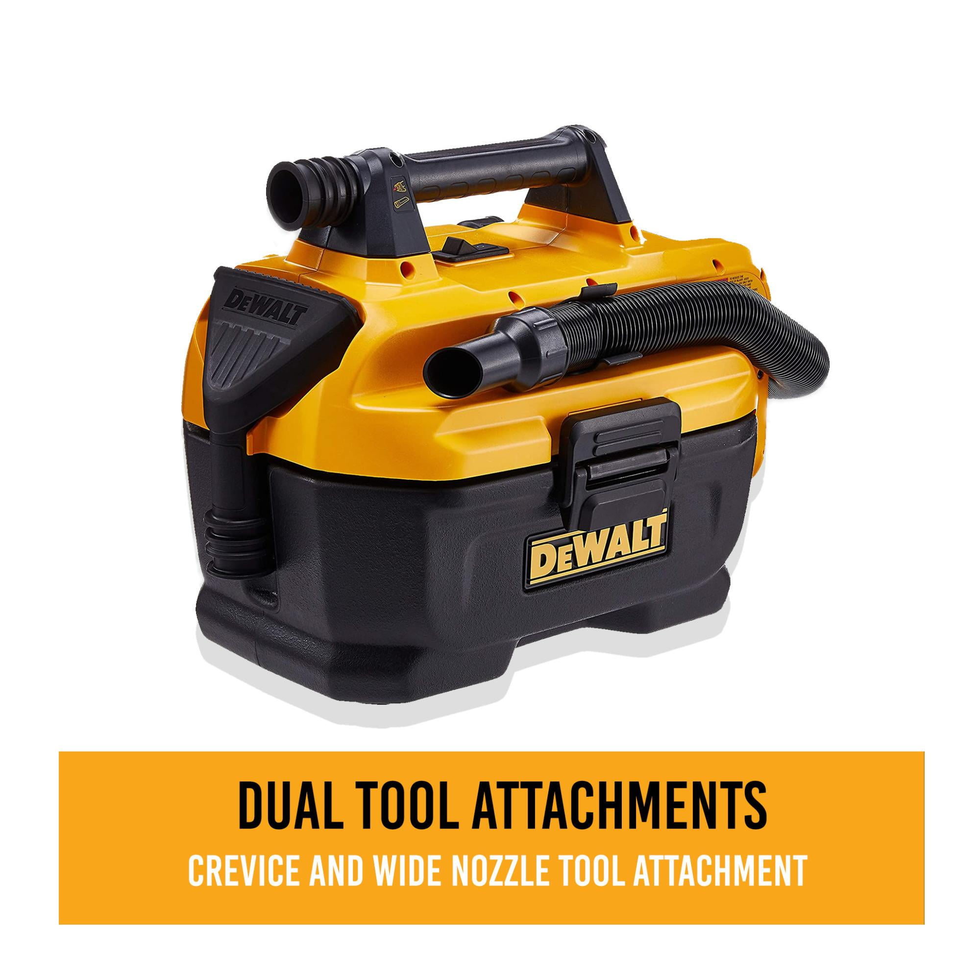 DEWALT 20V MAX Cordless Wet/Dry Vacuum, 2-Gallon, Tool Only (DCV580H)