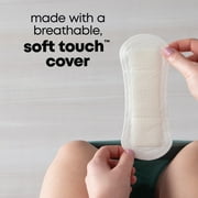 U by Kotex Clean & Secure Wrapped Panty Liners, Light Absorbency, Long Length, 16 Count