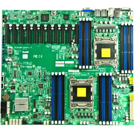 Supermicro X9drx+-f Server Motherboard - Intel C602 Chipset - Socket R Lga-2011 - Bulk Pack - Proprietary Form Factor - 2 X Processor Support - 512 Gb Ddr3 Sdram Maximum Ram - Serial