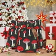 thumbnail image 6 of Naloa Red Mushrooms Drawstring Christmas Bags, 3D Xmas Gift Bags, Christmas Wrapping Bags, Xmas Goodie Bags, Treat Pouch Bags, Party Favor Bags-Medium, 6 of 9