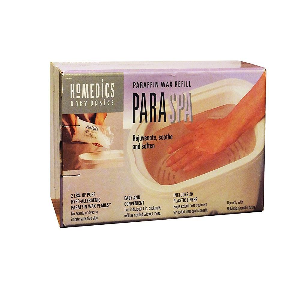 ParaSpa Paraffin Wax Refill, PARWAX, 2 lb, HoMedics ParaSpa Paraffin Wax Refill, PARWAX, 2 lb By