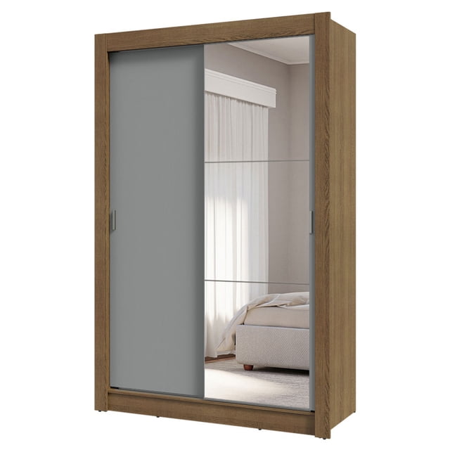 Ropero Clóset Madesa Vivare Plus 2 Puertas 1 Espejo MG