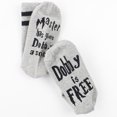 thumbnail image 6 of Funny Unisex Novelty Master Has Given Dobby a Sock Dobby is Free Crew Socks Gift, 6 of 6