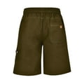 thumbnail image 3 of MKHSQHDG Male Pants Mens Relaxed Fit Comfort Khaki Pants - Pleated Xxxxxxxl, 3 of 7
