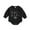 Black, variant on Baby Onesies Boys Girls Soft Jumpsuit Casual Play Romper Baby Bodysuit Black 6-12 Months