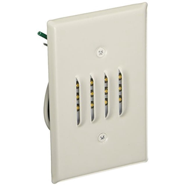 Elco Lighting ELST65W 120V LED Mini Marchepied avec Plaque Frontale Persienne
