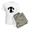 thumbnail image 5 of CafePress - Cute Dachshund Women's Light Pajamas - Women's Short Sleeve Print T-Shirt and Pants Light Cotton Pajama Set, 5 of 7