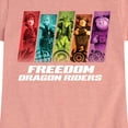 thumbnail image 3 of How to Train Your Dragon - Freedom Riders - Toddler & Youth Girls Short Sleeve Graphic T-Shirt, 3 of 5