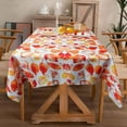 thumbnail image 5 of Fall Tablecloths for Rectangle Tables 60x84 Inches, Thanksgiving Table Cloth, Autumn Pumpkins Leaves Farmhouse Table Cloth for Harvest Party Holiday Dining Decor, Fall Decorations for Home, 5 of 5