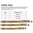 thumbnail image 3 of Gustave Dog Training Collar for Medium Large Dogs, Adjustable Nylon Pet Collars with Release Metal Buckle & Handle - Green, XL, 3 of 8