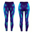 thumbnail image 6 of QATAINLAV Halloween Legging Pants for Women Funny Graphic Printed Leggings Elastic Waist Workout Yoga Jogger Tight Trouser Purple M, 6 of 11