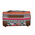 thumbnail image 5 of Lily Bloom Designer Under the Seat Tote Cabin Luggage Collection - 15 Inch Patterned Carry on Bag For Women - Lightweight Suitcase with 2 Rolling Spinner Wheels (Tribal Stripe), 5 of 6