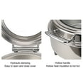 thumbnail image 4 of Serveur de Buffet Électrique, Plateau Chauffant, Ensemble de Buffet Rond de 6 L avec Réchaud, Réchaud Pleine Grandeur en Acier Inoxydable, Station Chauffante Portable pour Aliments pour Mariage, Fêtes, Banquet, 4 of 7