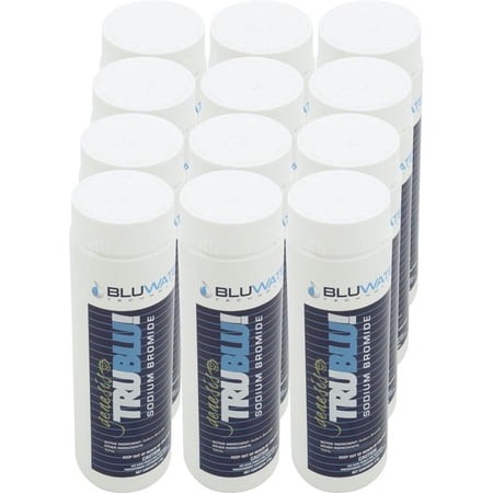 Bluwater Brand Sodium Bromide Generator, Genesis, 2lb Bottle, Case of 12 Automatic Pool Cleaners