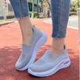 thumbnail image 5 of Dlongli Women's Slip-On Orthopedic Shoes Breathable Mesh Knitted Walking Shoes Arch Support Non-Slip Sole Lightweight Low-Top Design for All-Day Comfort, 5 of 5