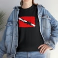 thumbnail image 7 of Vintage Scuba Diving Shirt, Gift For Diver Tee, Sea Lover T-shirt - ID: 776, 7 of 7