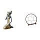 thumbnail image 1 of Estatua De Mujer Tribal Africana, Adorno De Resina Con Soporte De Madera Para Decoración Del Hogar, Estudio, Oficina, Organizador De Estantes De Estilo Antiguo., 1 of 8