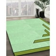 thumbnail image 2 of Ahgly Company Indoor Square Patterned Green Snake Green Area Rugs, 7' Square, 2 of 6