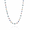 Silver Colorful Gemstone Necklace, variant on Tears of the Rainbow Hip-Hop Alloy Zirconia Necklace for Men & Women, Colorful Gemstone Statement Jewelry, Unique Urban Style Chain for Streetwear, Unisex Bold Design Gift Necklace for Men