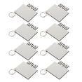 thumbnail image 4 of 8Pcs Heat Transfer Sublimation Blanks Key Chain Mom Dad Gift Craft Tools, 4 of 7