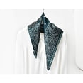thumbnail image 2 of CHUNTIAN Mulberry Silk Scarfs Women Small Square Scarf 21" x 21" Breathable Lightweight Neckerchief Headscarf, 2 of 6